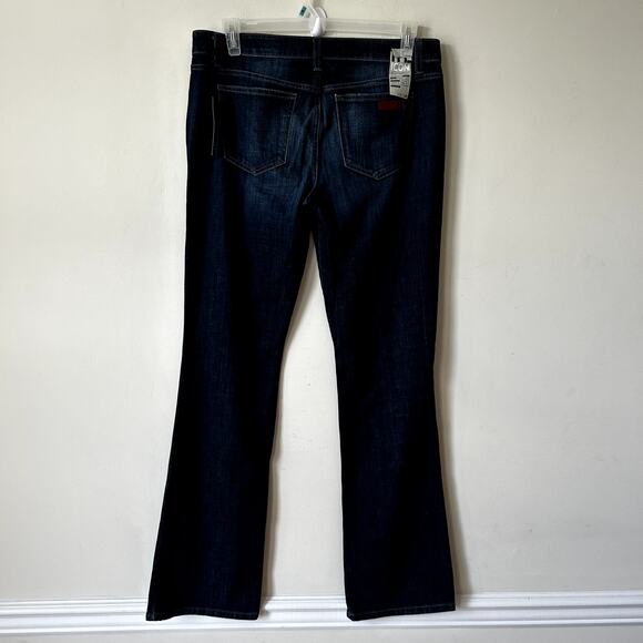 Joe's Jeans Icon Fit Size 32/14 NWT Dark Wash Long Tall Vintage Y2K Mid Rise - Picture 3 of 8